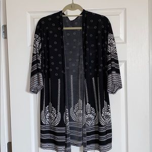 Patterned Kimono/Cover-Up